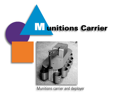 Munitions Carrier - Munitions carrier and deployer.